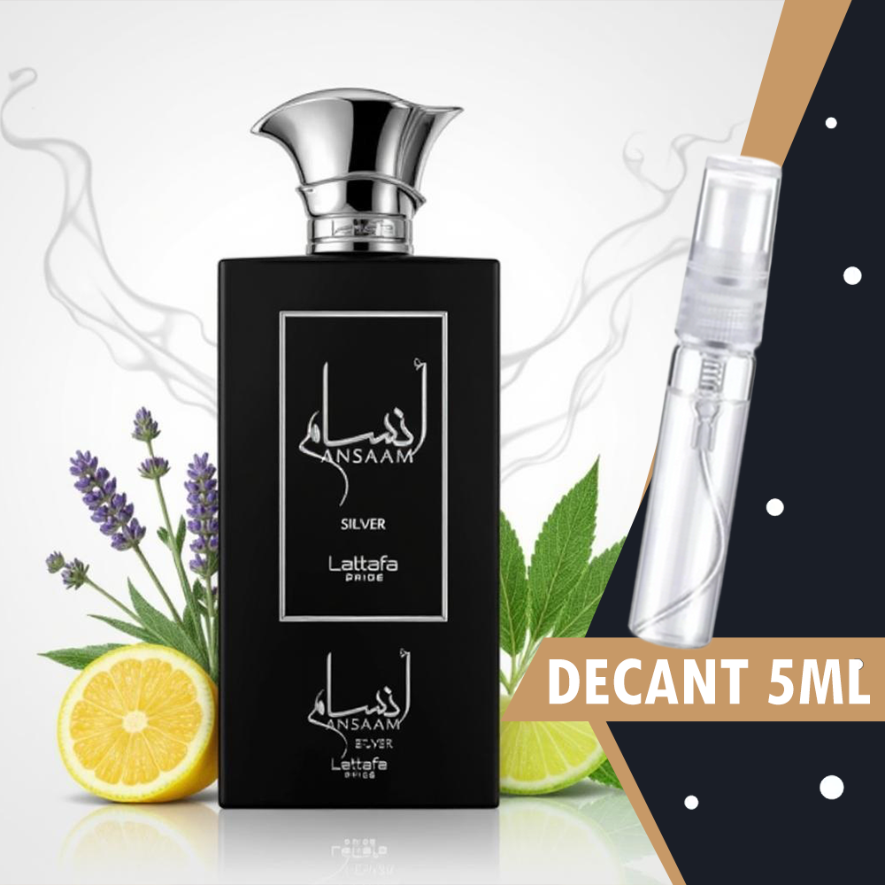ANSAAM SILVER EDP Decant 5ml