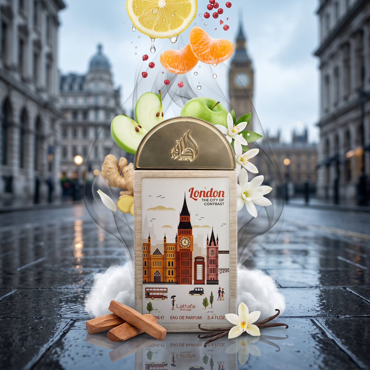 LONDON THE CITY OF CONTRAST EDP