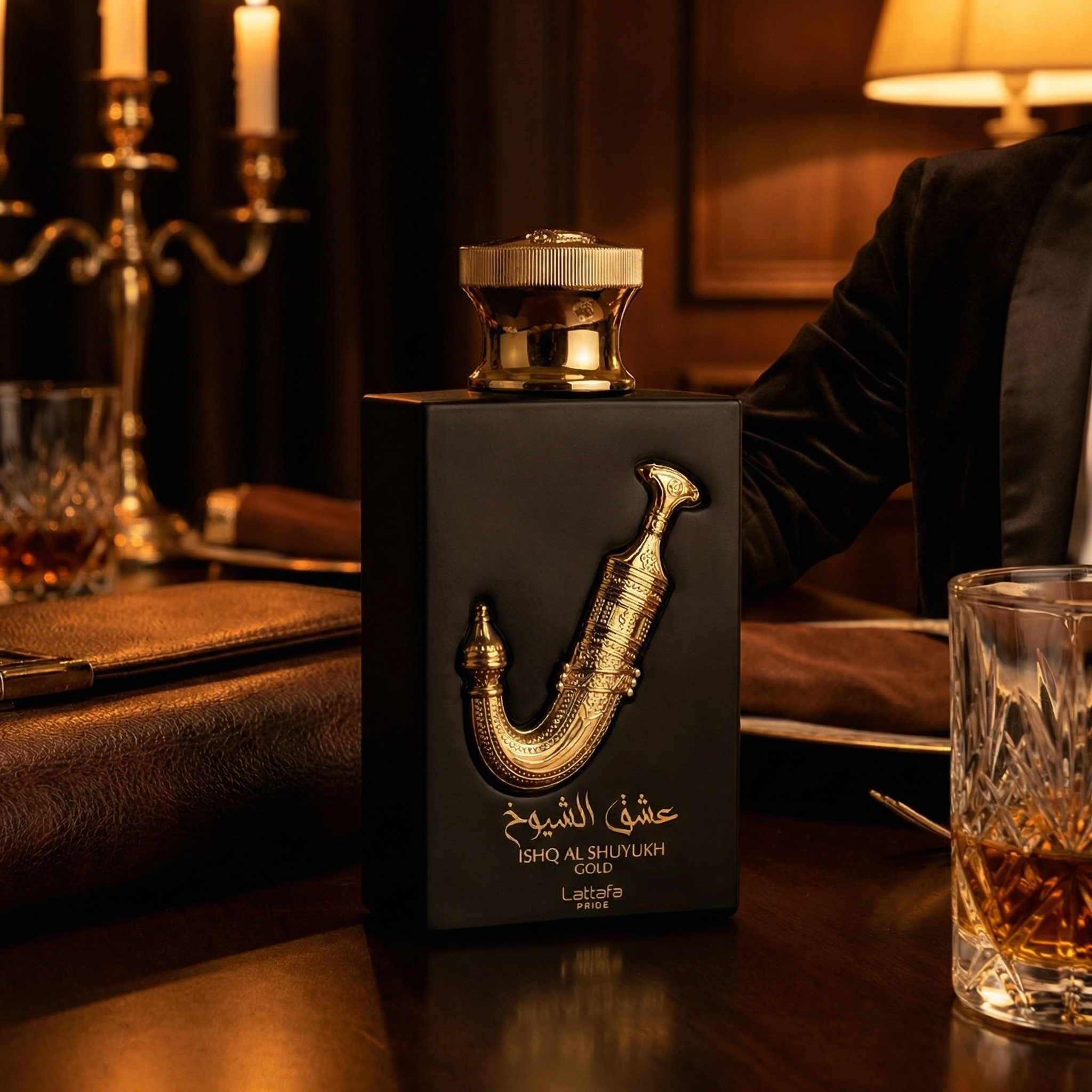 ISHQ AL SHUYUKH GOLD EDP (Detalle estético)