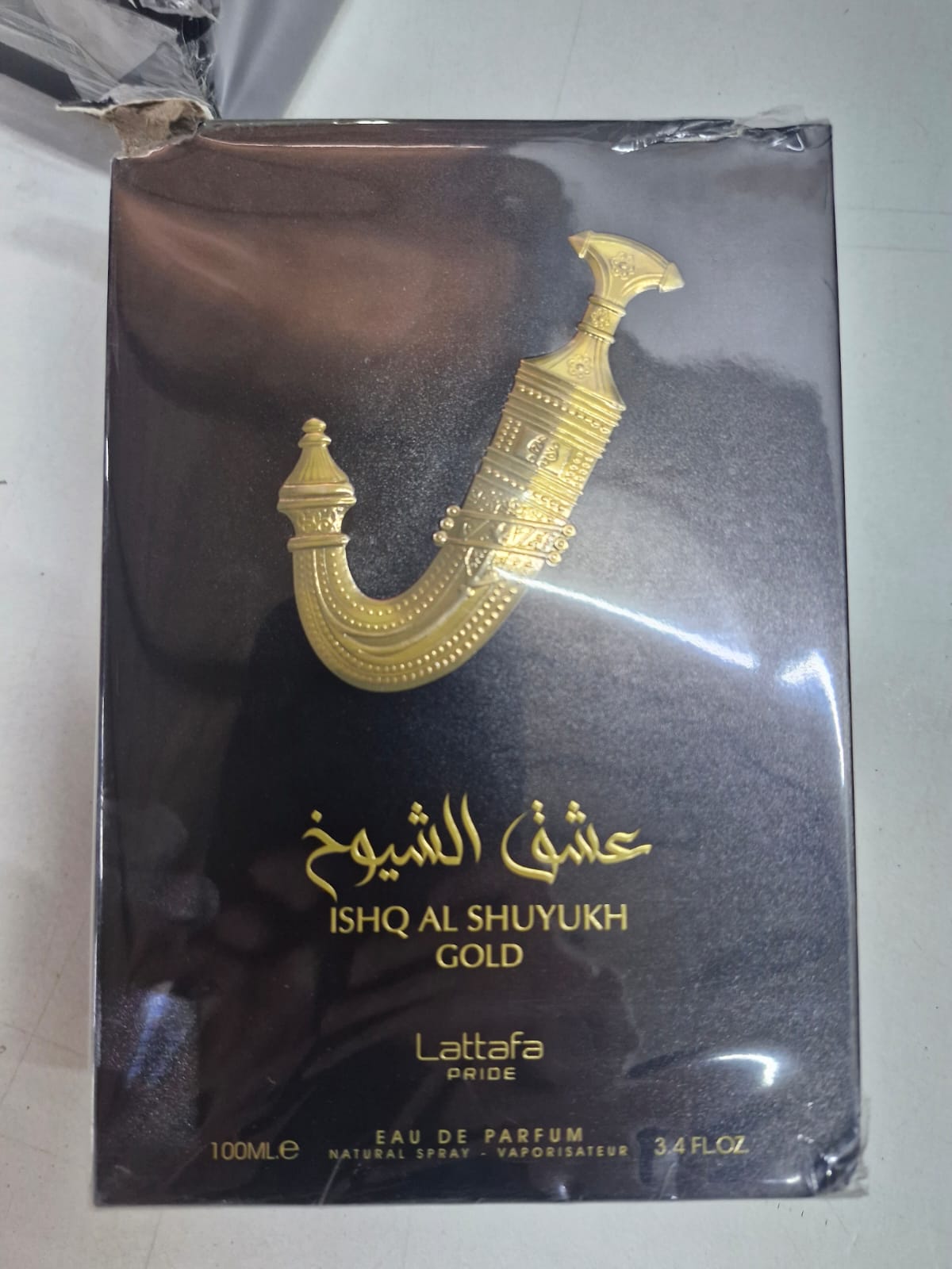 ISHQ AL SHUYUKH GOLD EDP (Detalle estético)