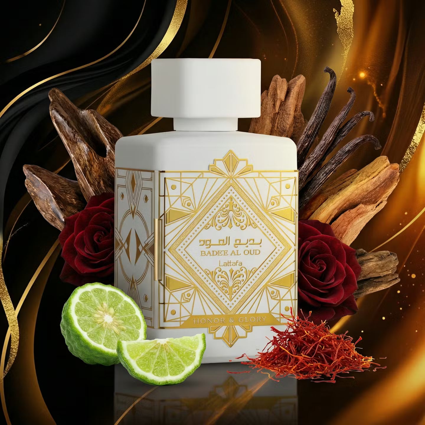 BADEE AL OUD HONOR & GLORY EDP (Detalle estético)