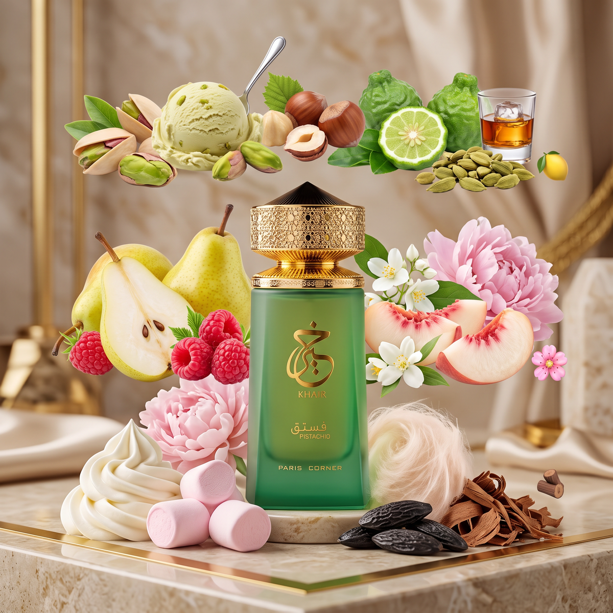 PARIS CORNER KHAIR PISTACHIO EDP 3.4oz
