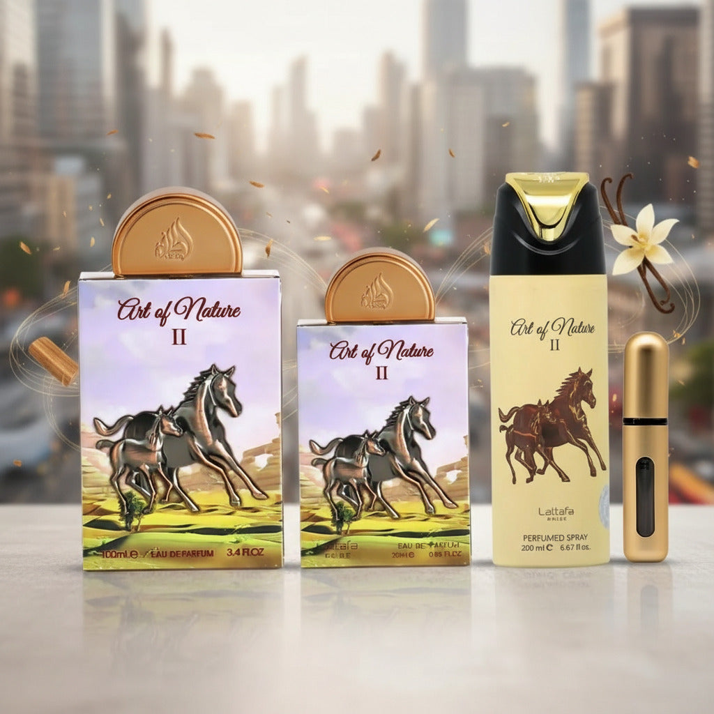 ART OF NATURE II EDP  -SET DE REGALO 3PZA-